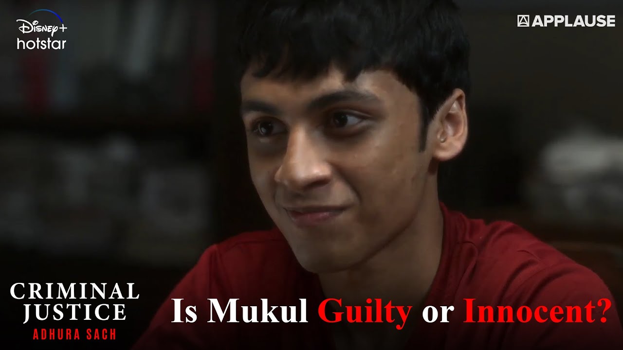 Guilty or Innocent | Disney+ Hotstar | Criminal Justice S3: Adhura Sach | Applause Entertainment