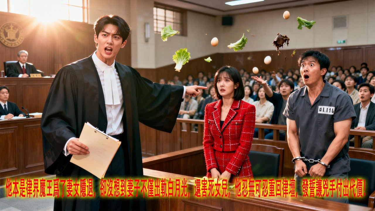 他本是律界魔王爲了妻女隱退，卻沒想到妻子不僅出軌白月光，還害死女兒，他忍無可忍重回律壇，發誓讓兇手付出代價！
