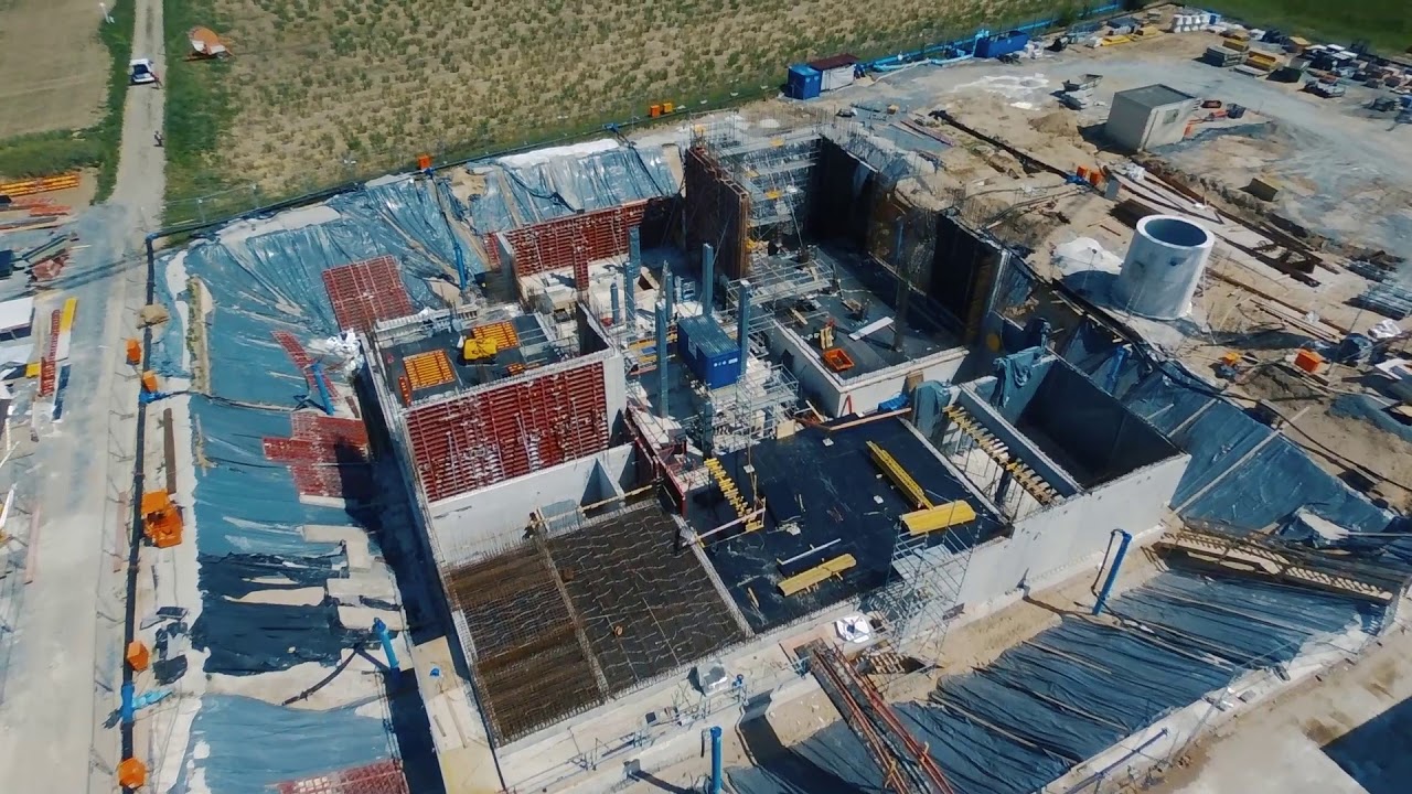 Neubau WW Allmendfeld-die ersten W&auml;nde stehen