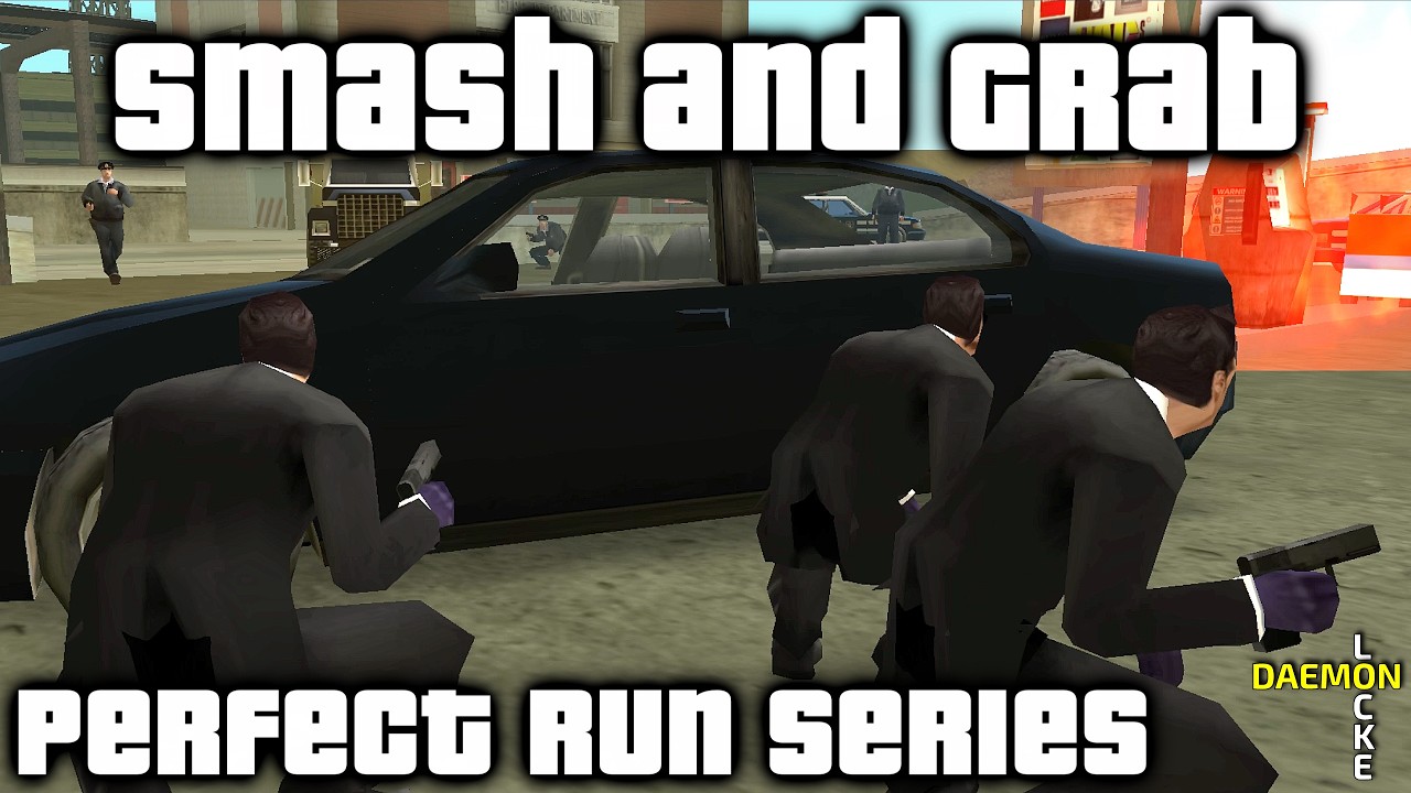 GTA LCS - Smash and Grab | The Perfect Run Series (100% Completion)