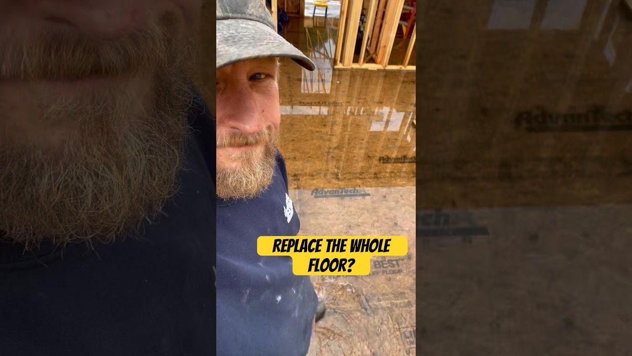 How many times can subfloor get wet? #construction #diy #homeextension #advantech