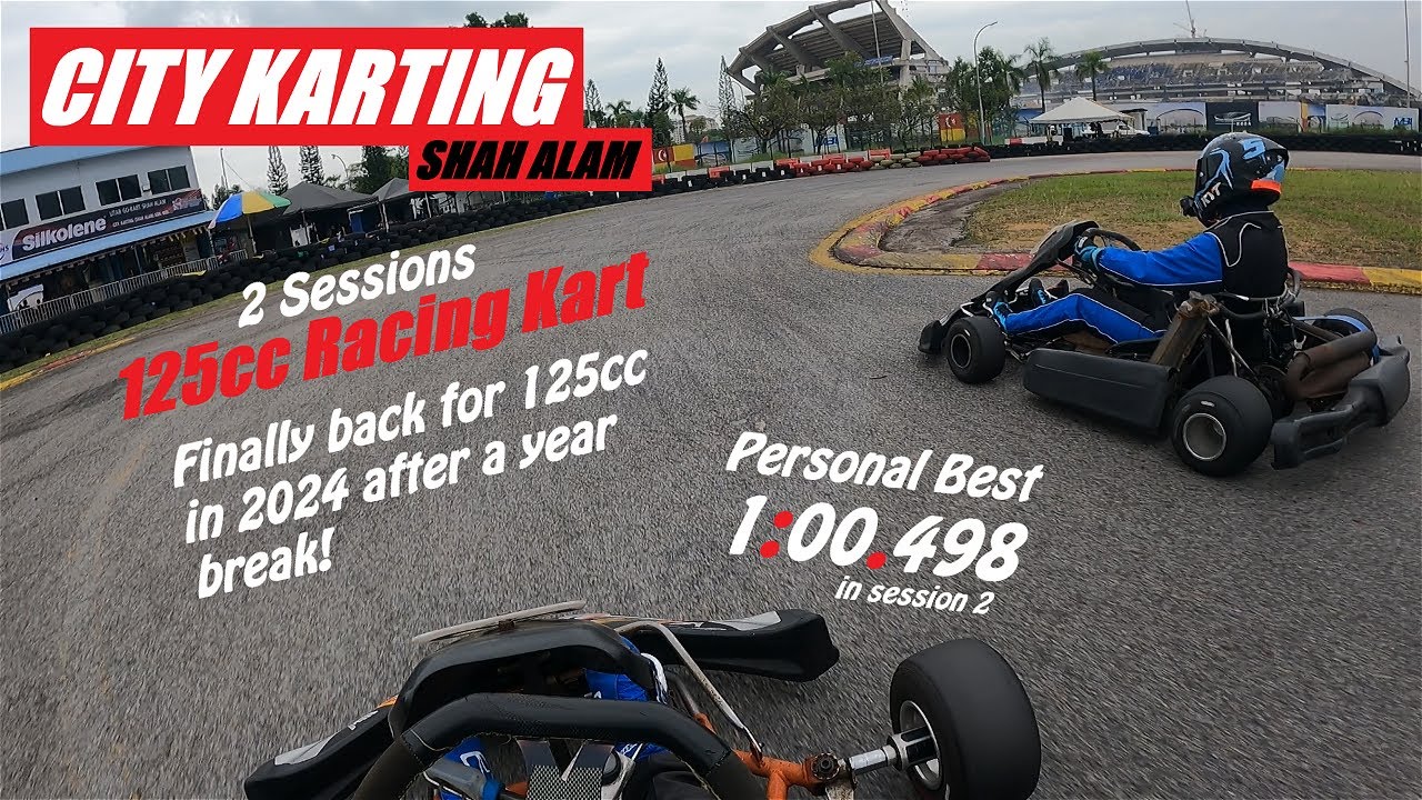 125cc Rotax Racing Kart | City Karting Shah Alam | New PB After 1 Year Absence