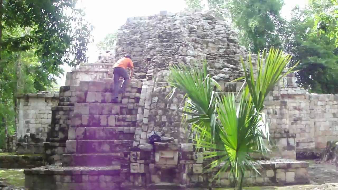 Exploración Maya 81, Sta.Rosa Xtampak, Campeche, Eduardo González Arce