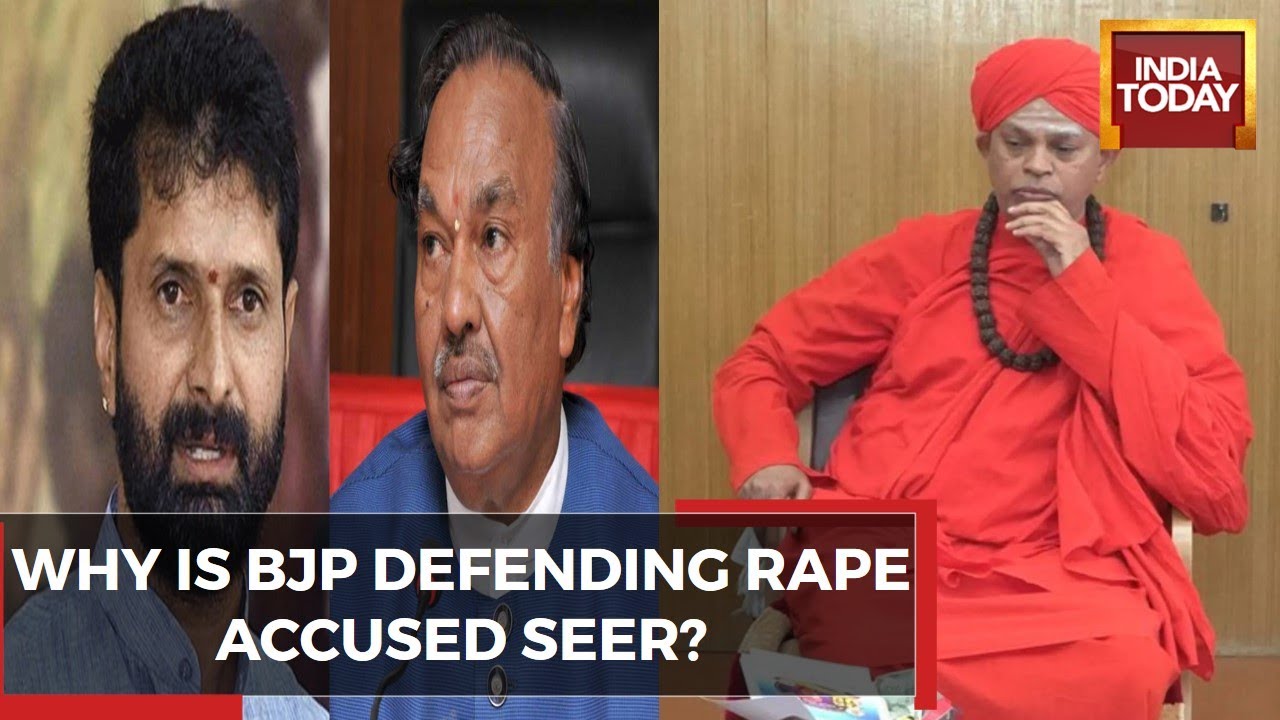 KS Eswarappa, CT Ravi Defend Rape Accused Lingayat Seer, Say Probe Underway| Karnataka Mutt Rape Row