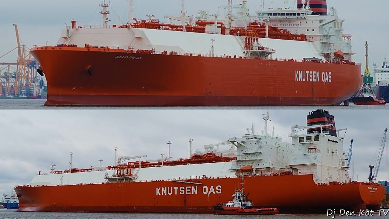 TRAIANO KNUTSEN (LNG Tanker) in Klaipeda Port