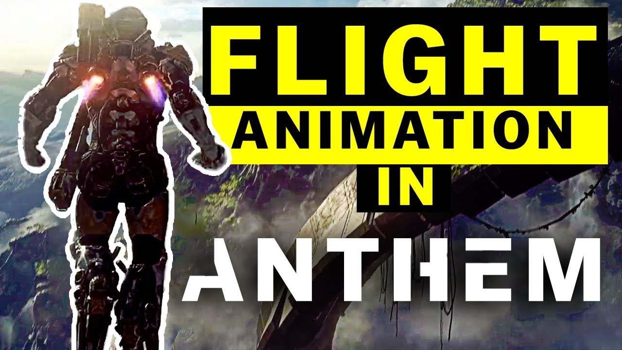 The Animation of Flying in Anthem