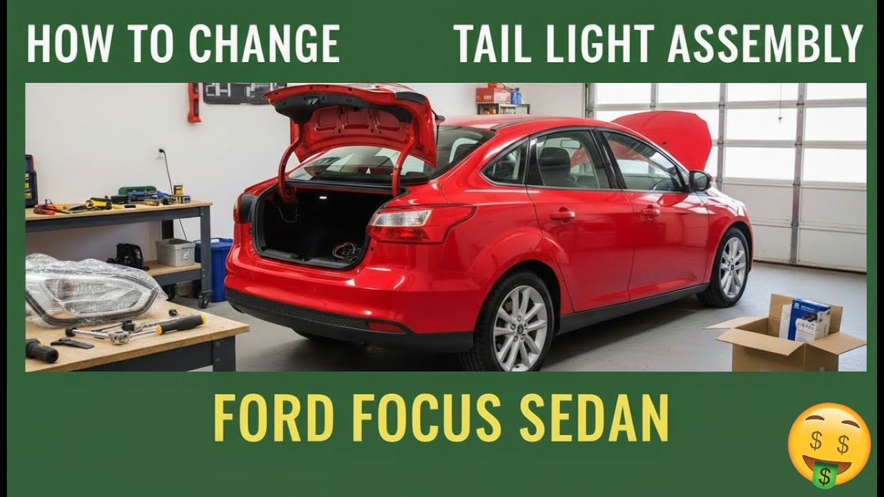 How to Change Tail Light Assembly on Ford Focus Sedan