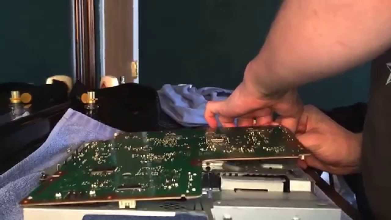 How to take apart a slim PS3, and install E3 NOR Flasher clip.