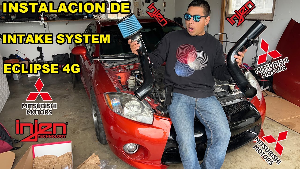 Instalacion de Air Intake System en Eclipse 4G(4k)Mitsubushi