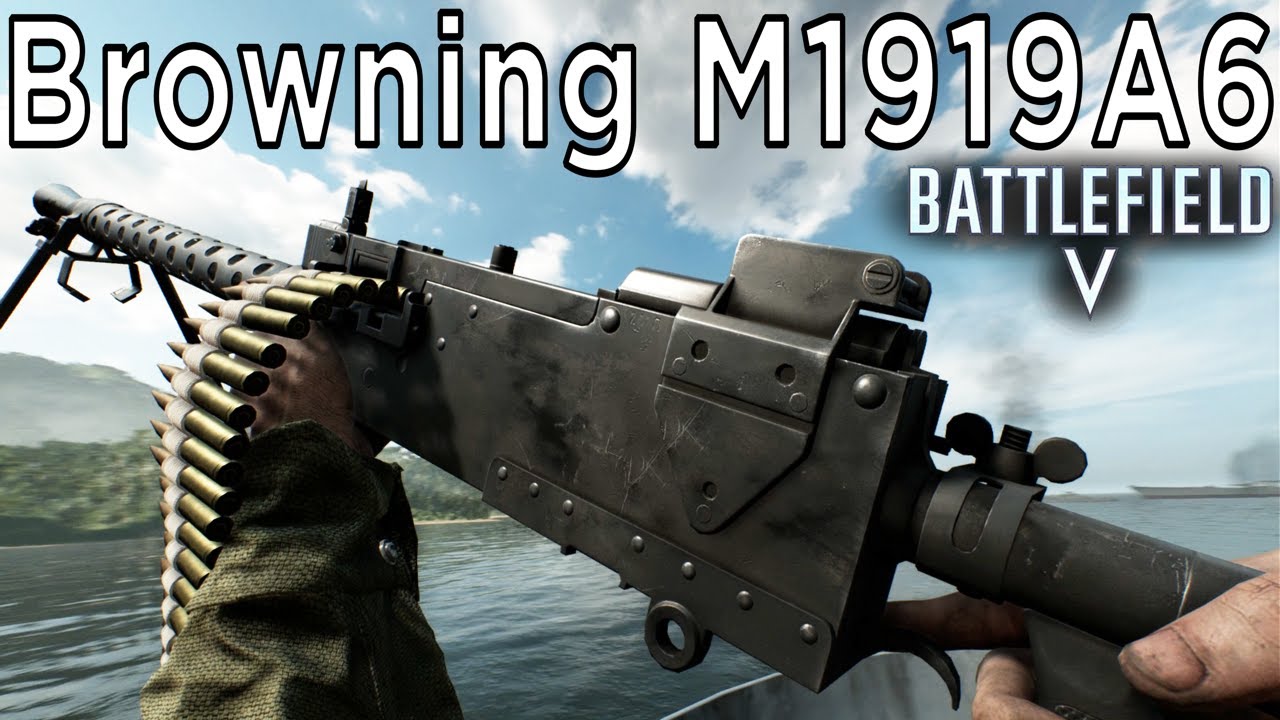 Browning M1919A6 Gameplay | Battlefield 5 (PS5)