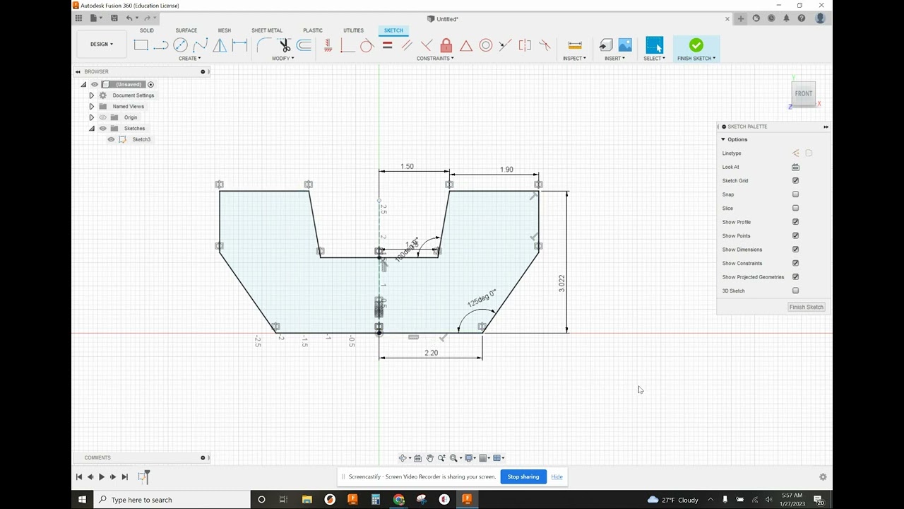 Fusion 360 mirror tool
