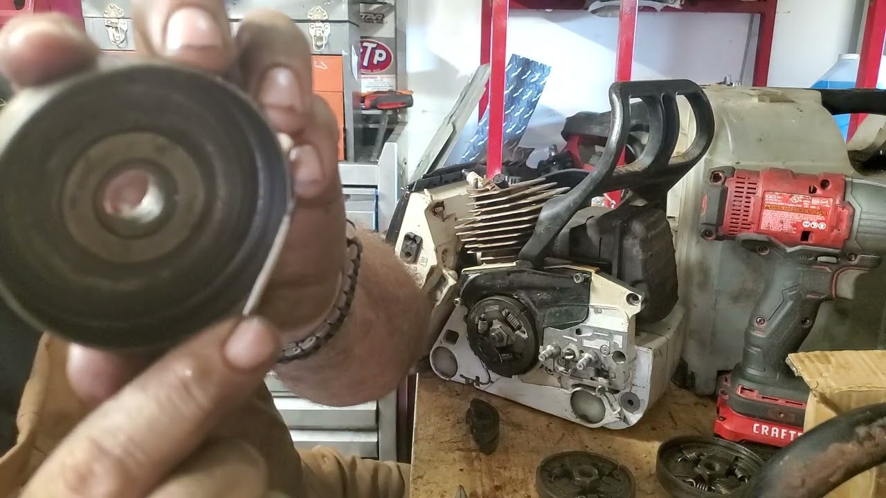 Chainsaw Clutch Repair.