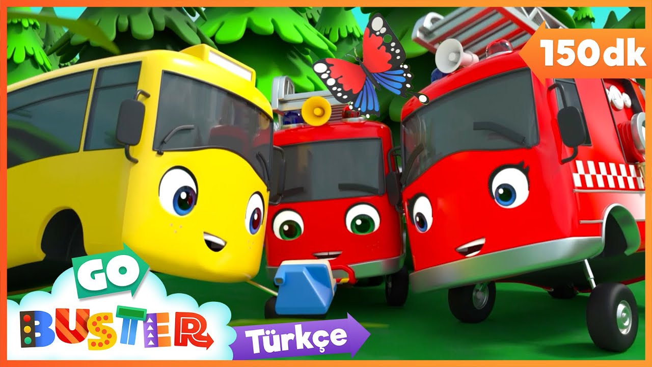 Buster ve Kelebek 🦋| Go Buster Türkçe - Çocuk Çizgi Filmleri