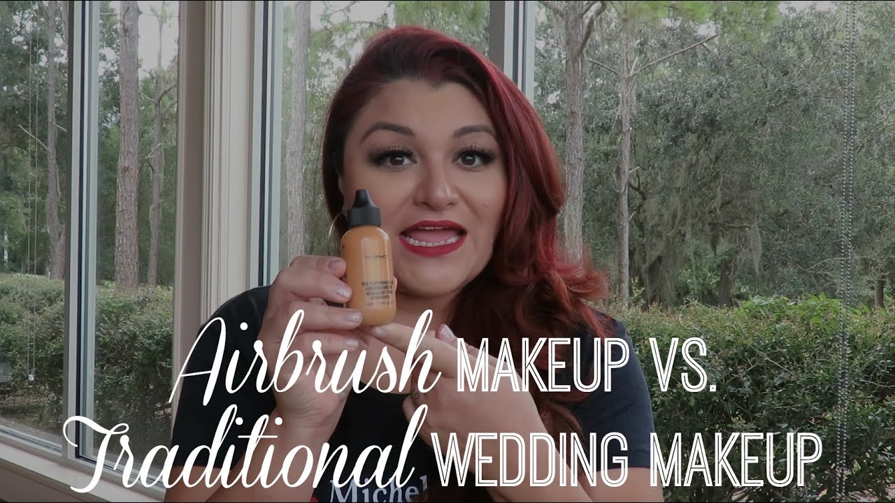 Airbrush vs. Traditional Wedding Makeup