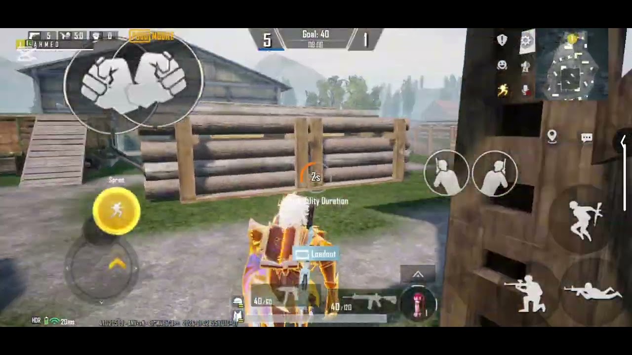 PUBG MOBILE 1V1 room 