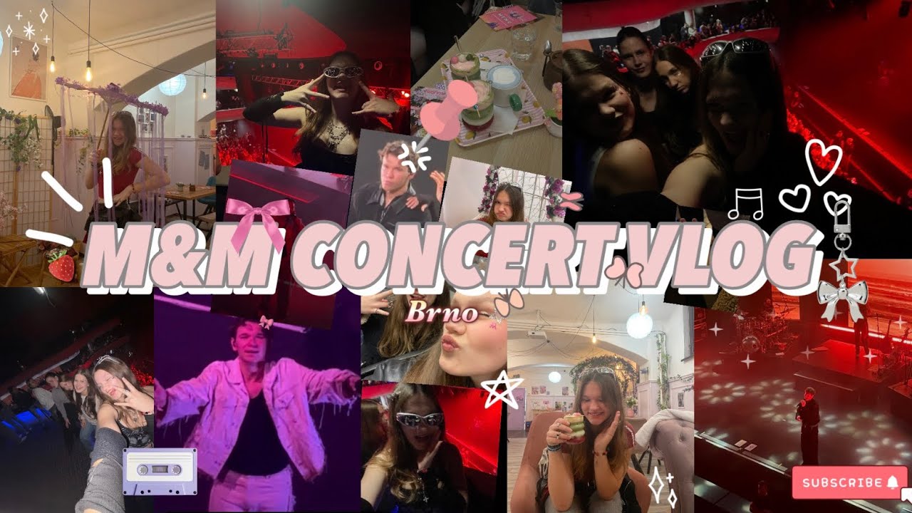 Jeli jsme na Marcuse a Martinuse do Brna? Marcus se na nás podíval? VLOG Z KONCERTU A Z BRNA 🎀🫶🏻💕