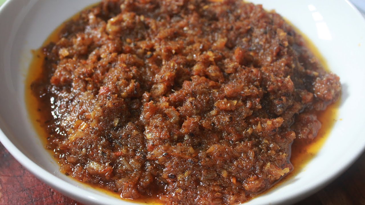 Resep SAMBAL ROA | RICA ROA Manado |