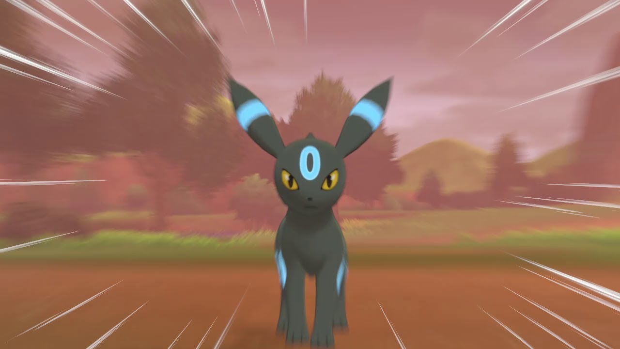 Shiny Umbreon + Dawn Mark 2781 SRs in Pok&eacute;mon Sword and Shield