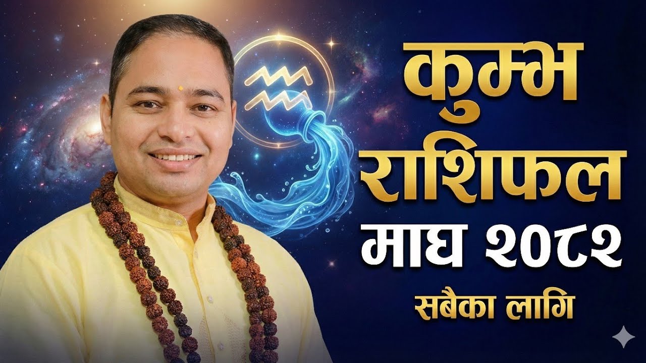कुंभ राशिफल 2082 माघ महिना, Aquarius Monthly Horoscope Magh 2082 | Kumbha Rashifal lovelife, earning