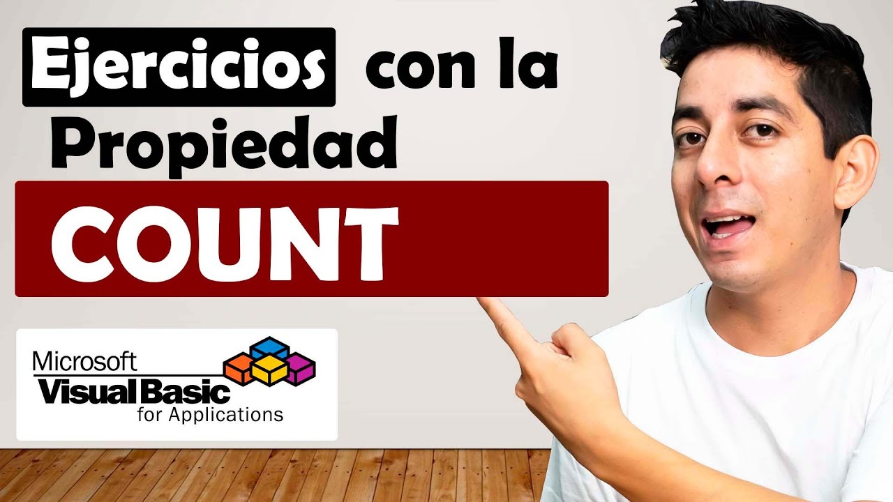 Curso de VBA en Excel - Ejercicios con la Propiedad COUNT