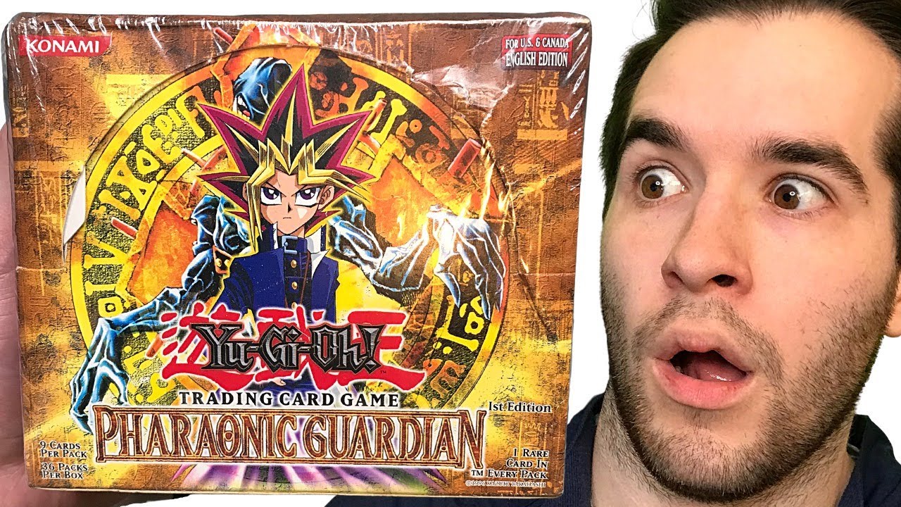 The BEST Pharaonic Guardian 1st Edition Yugioh Box Opening EVER!