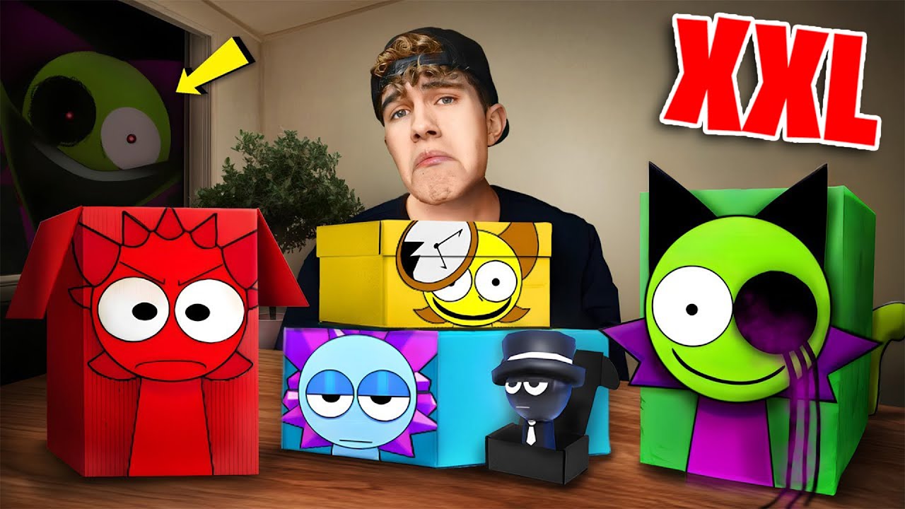 НИКОГДА НЕ ОТКРЫВАЙ SPRUNKI PYRAMIXED MYSTERY BOXES В 3 ЧАСА НОЧИ!!