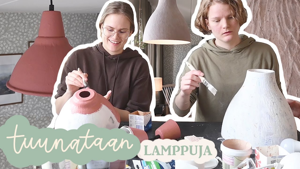 TUUNATAAN | Tuunataan vanhoja Ikean kattovalaisimia | Siskoset