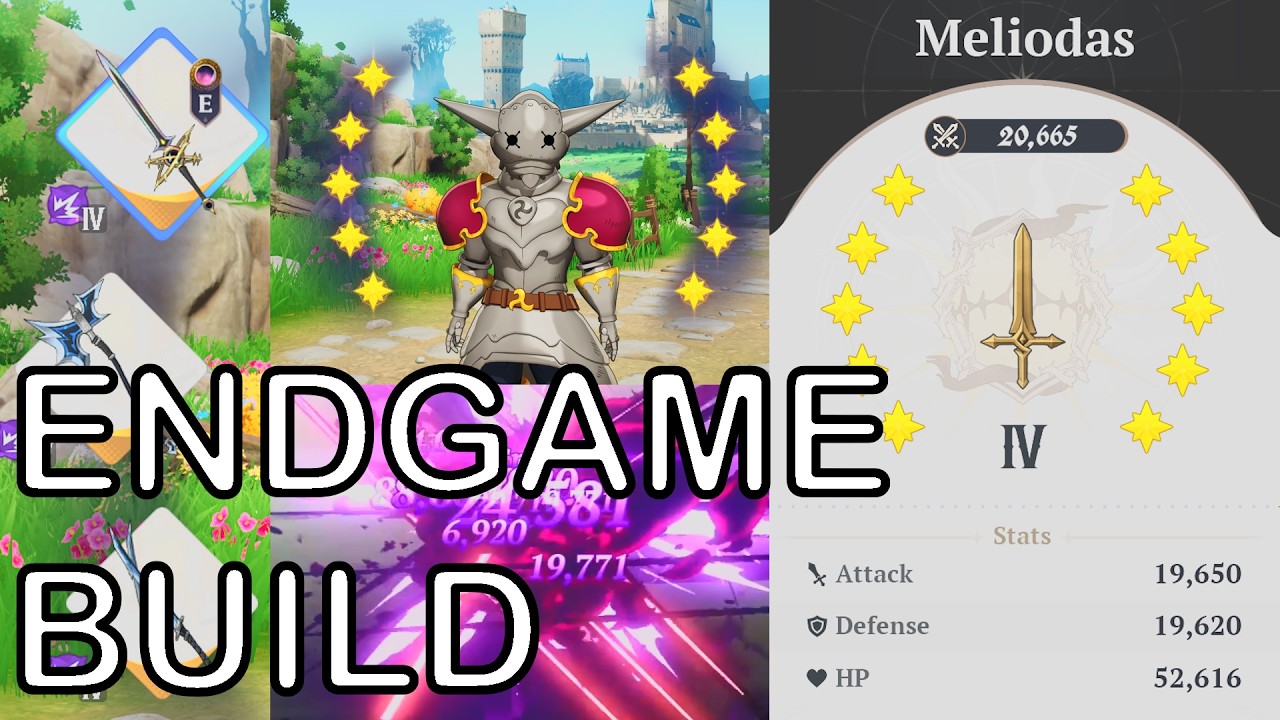 ENDGAME Meliodas is INSANE (10 / 10) - Bosses Get Deleted | 7DSO