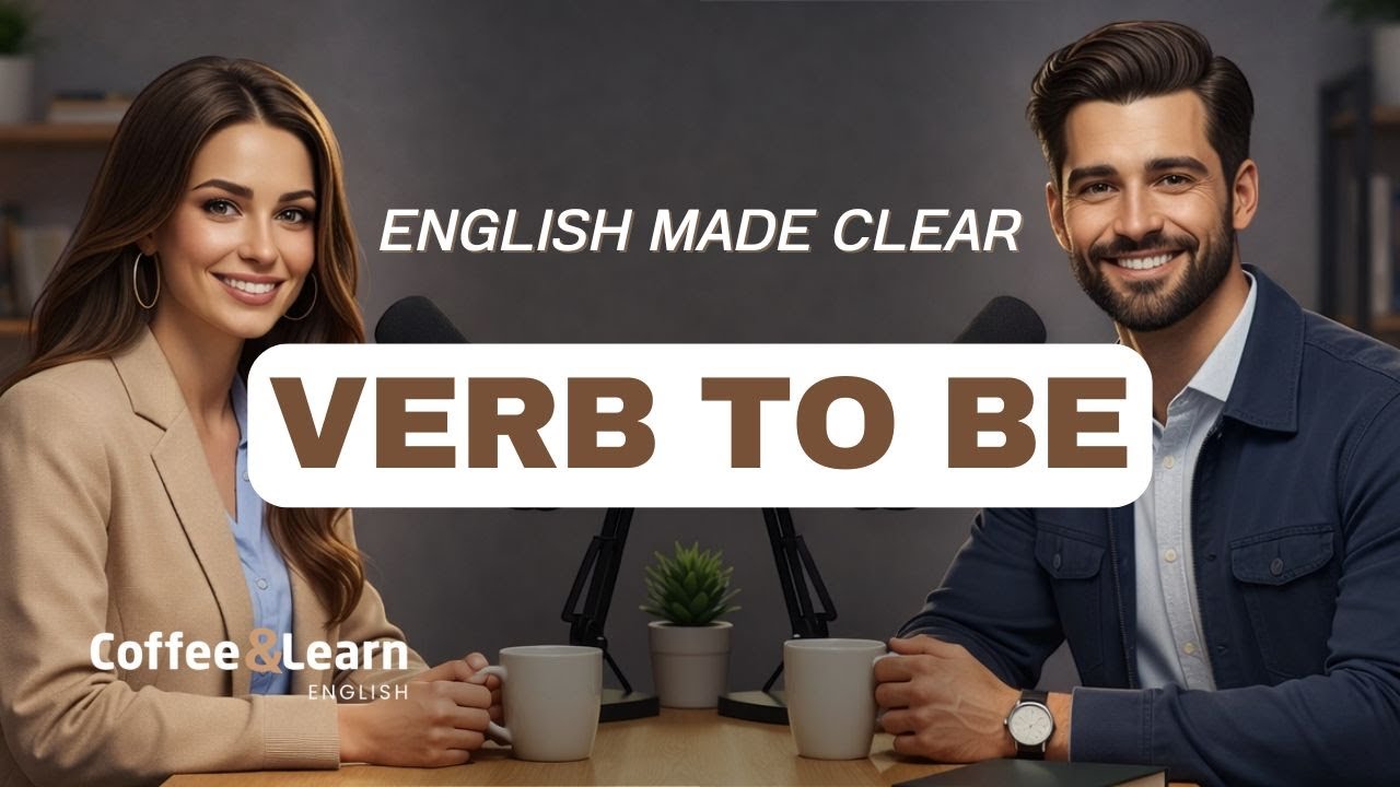 Verb To Be (Am, Is, Are) + Questions and Short Answers | Coffee & Learn English