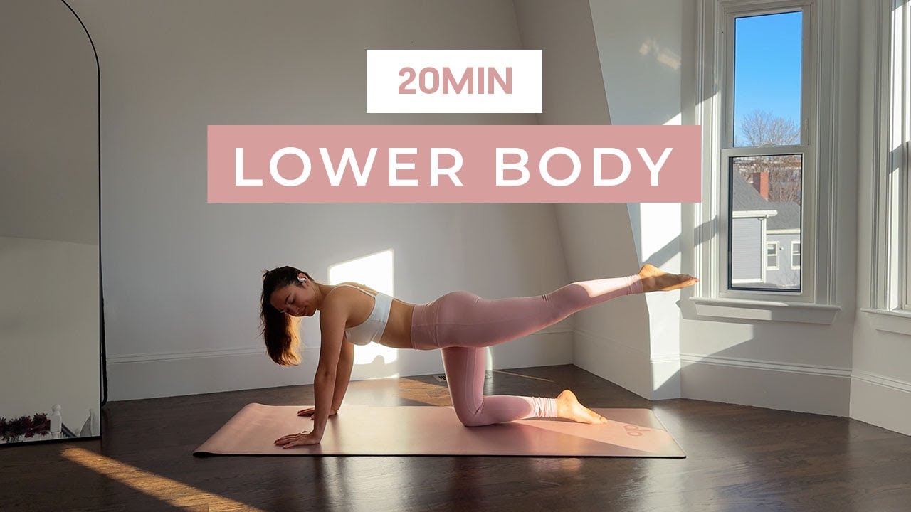 20MIN Lower Body Pilates // lean legs & round booty // beginner friendly