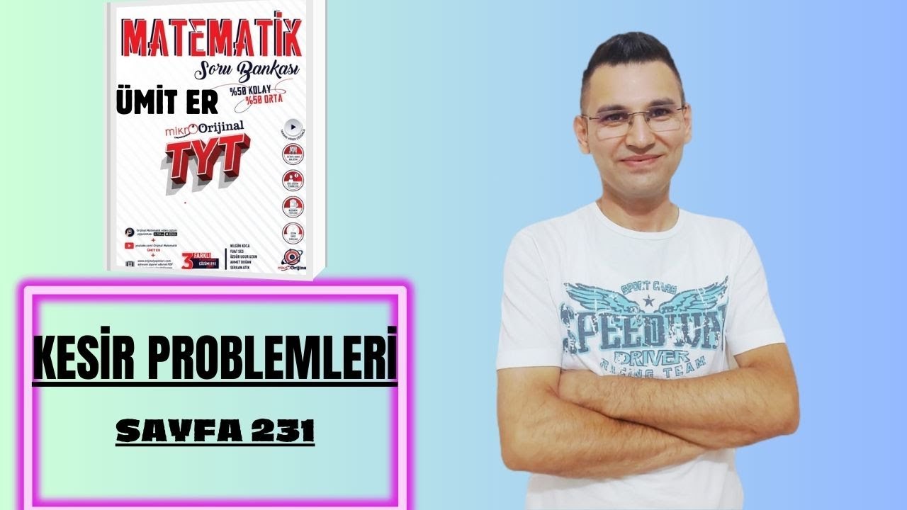 MİKRO TYT SORU BANKASI  |KESİR PROBLEMLERİ|  Syf 231   | @umiter55  #yks2024 #kamp