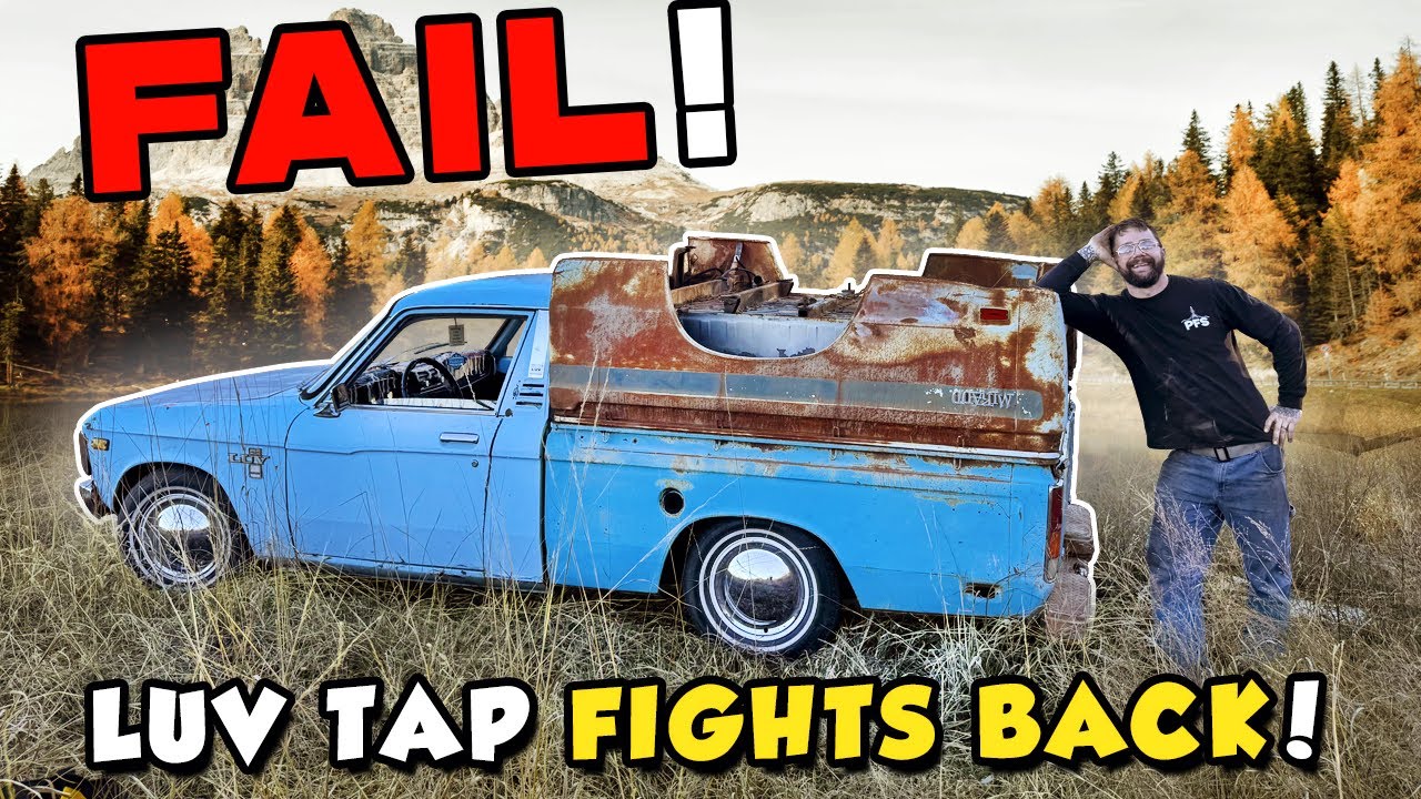 Luv Test Drive FAIL. What's that noise?? 1976 Chevrolet Luv.