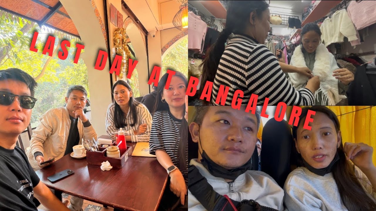 Trying new fashionable dress at Bangalore / Had a great time with them ♥️ #tibetanyoutuber 