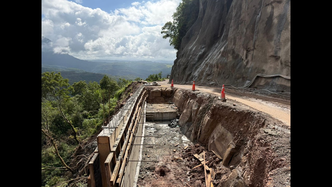 Saiba como estão as obras da Serra do Corvo Branco em março de 2026