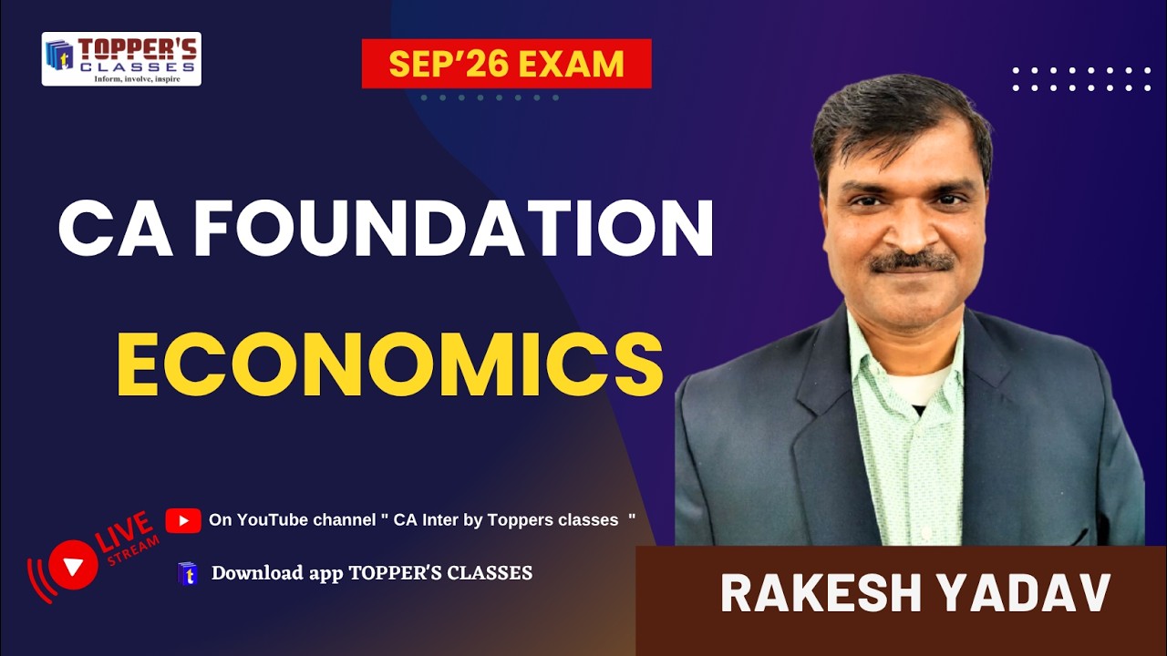 CA FOUND. / ECONOMICS / SEP.'26 I 05-01-26