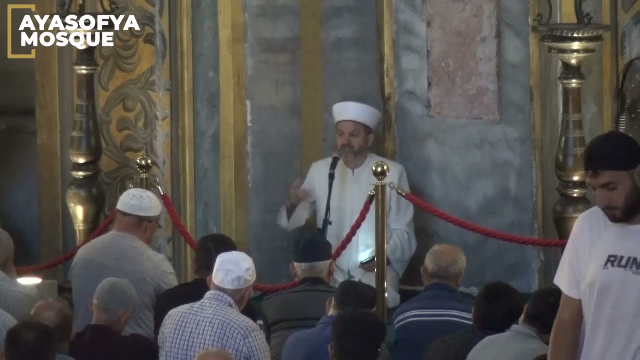 Ayasofya Camii Mihrabiyesi - Ali İmran 144-148
