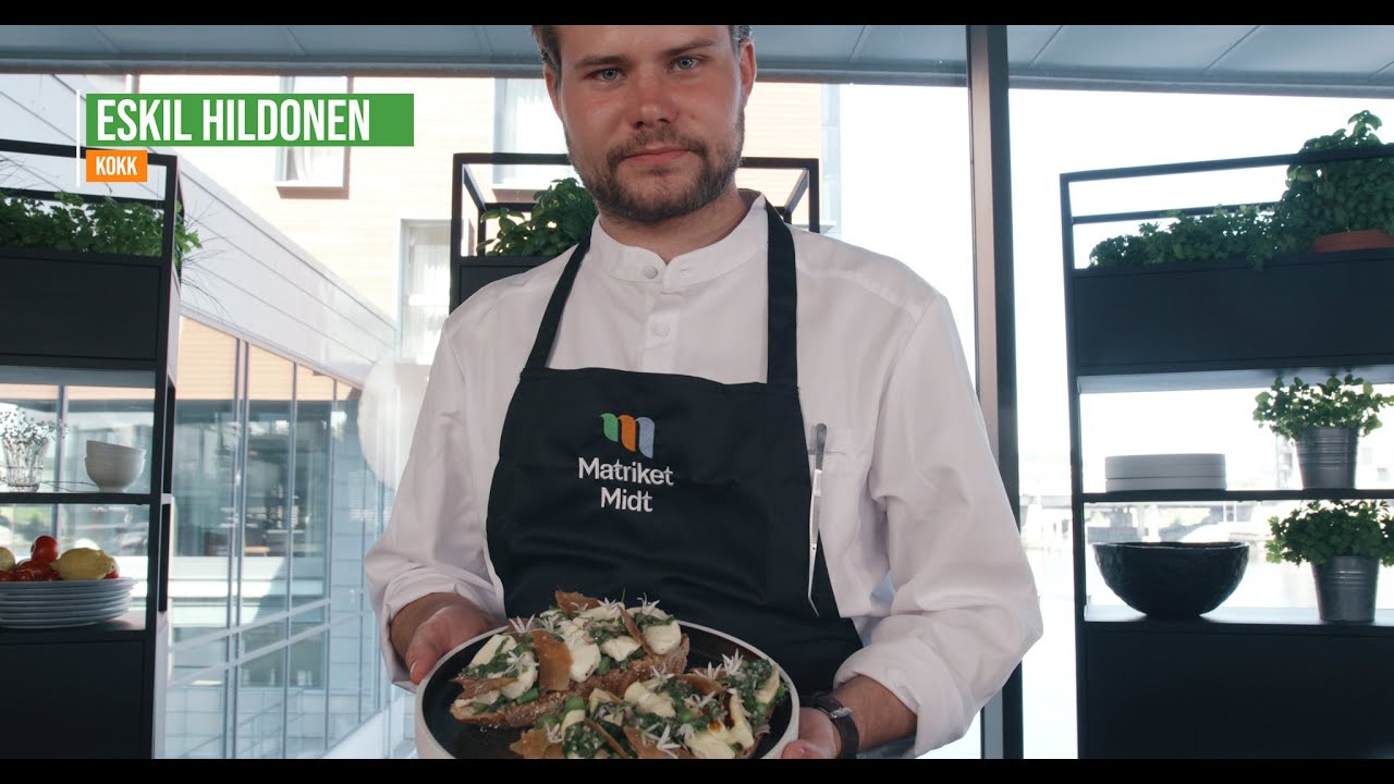 Toast med stekost og chimichurri