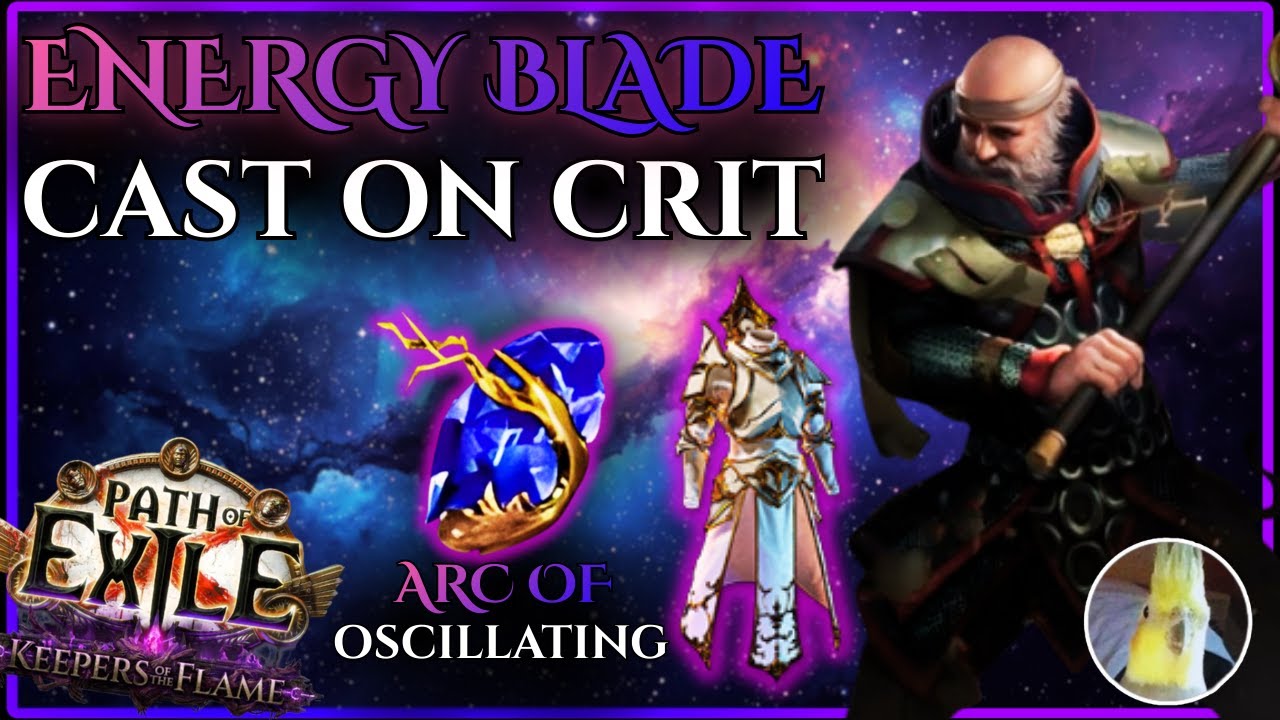 [PoE 3.27] Though Old Man - Cast on Crit (CoC) Energy Blade Arc of Oscillating Inquisitor Build