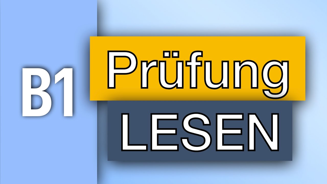 g.a.s.t. Lesen B1 Prüfung #3 2023 I German Test For Immigrants I (DTZ , Telc , ÖSD, gast )