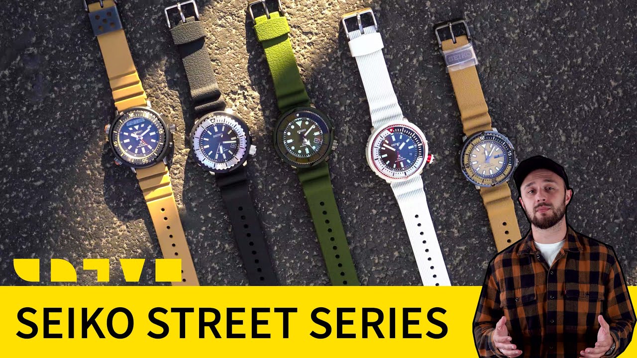 Seiko Street Series - городская версия легендарного тунца