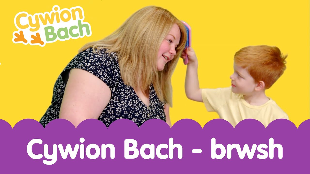 Cywion Bach - Brwsh | Welsh Toddler Nursery - Songs Learn Welsh Cute S4C