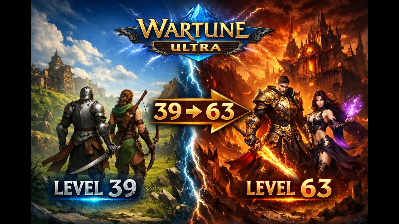 WARTUNE ULTRA 39 YAYCI KRALI LVL UP 63 VE SAVAŞ ALANI