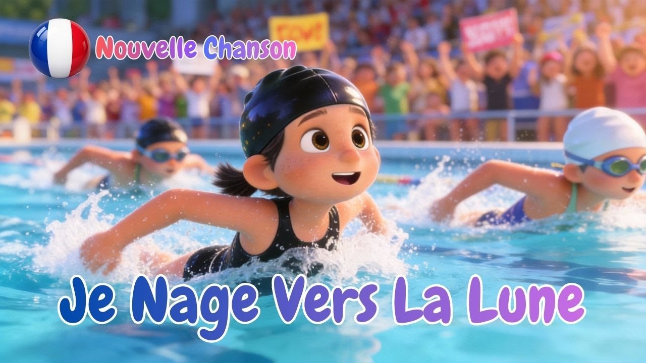 Elle a 7 ans… et elle vise déjà la lune 🌙 | Petite nageuse, grands rêves：Je nage vers la Lune