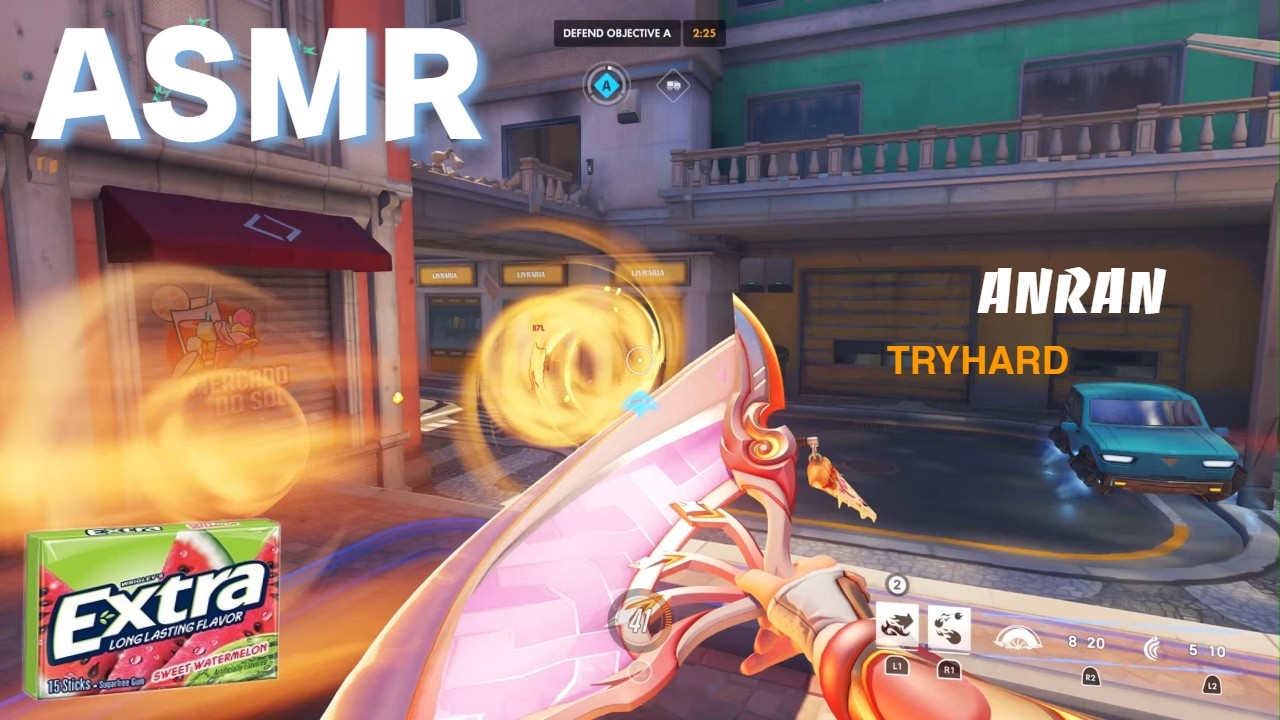 Relaxing Overwatch 2 ASMR 💫🎮 | Soft Whispers & Gum Chewing