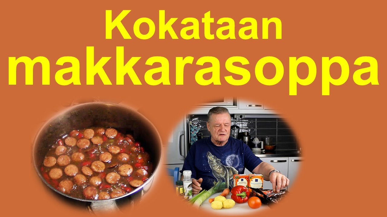 Kokataan makkarasoppa