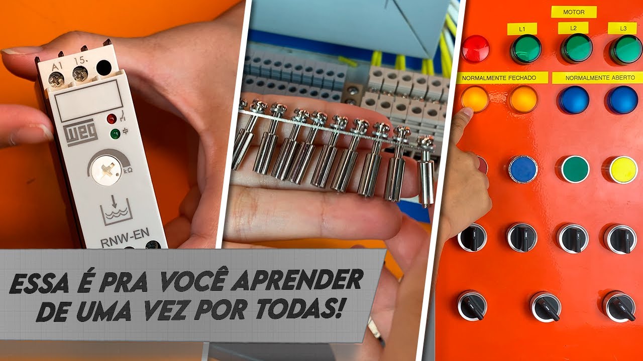 NORMALMENTE ABERTO e normalmente FECHADO, entenda a LÓGICA de CONTATOS!!!🤔🤯