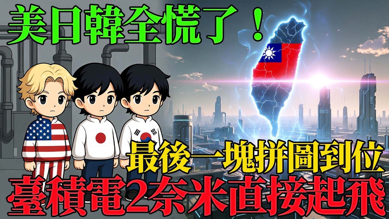 美日韓都坐不住了！全球最大半導體材料聚落在高雄，台積電3奈米的最後一塊拼圖！