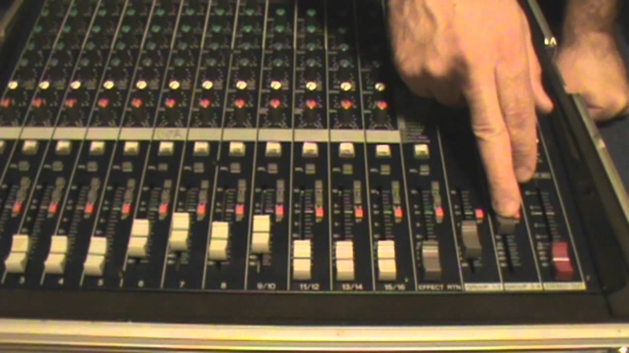 Sub Group Mixing - AudioTech