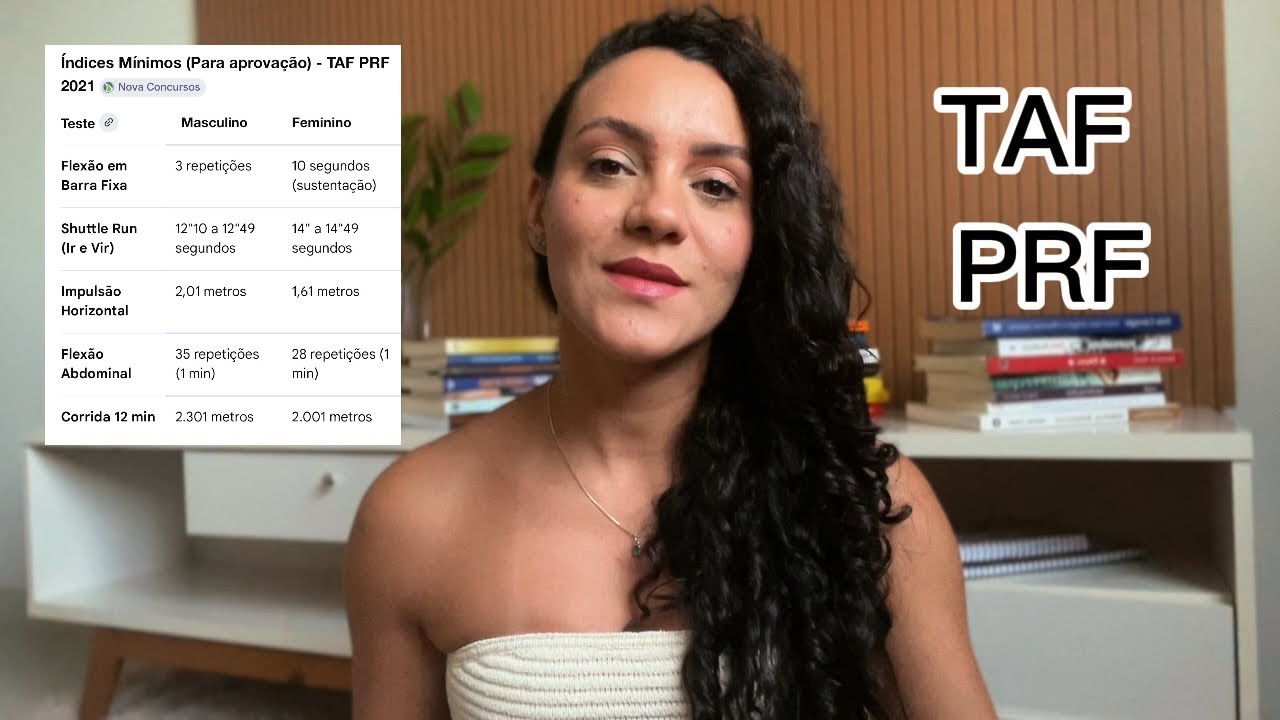 Minha experiência no TAF + dicas práticas para passar