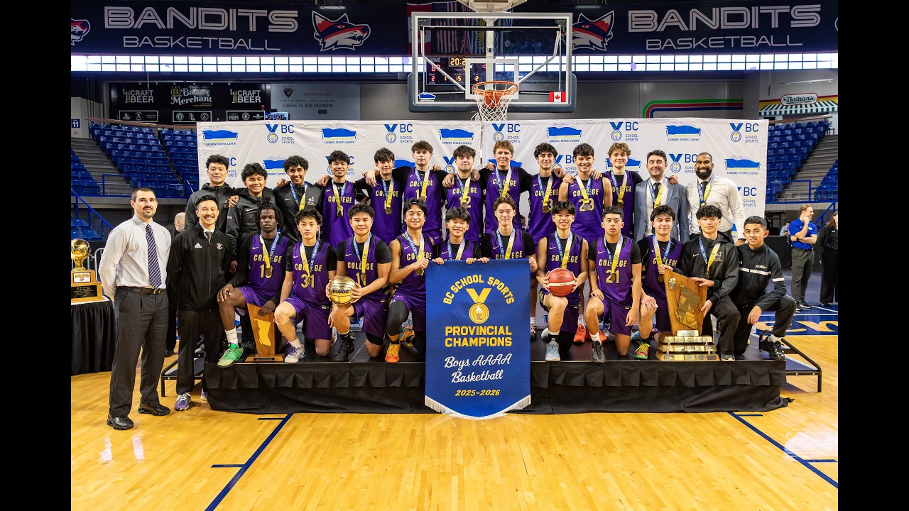 2026 BC School Sports 4A Boys Basketball Championship: Vancouver College vs Dover Bay